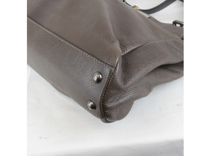 Borsa Fendi Peekaboo 2way Marrone - vista 4