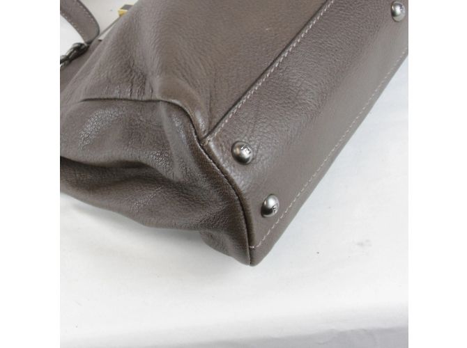 Borsa Fendi Peekaboo 2way Marrone - vista 5