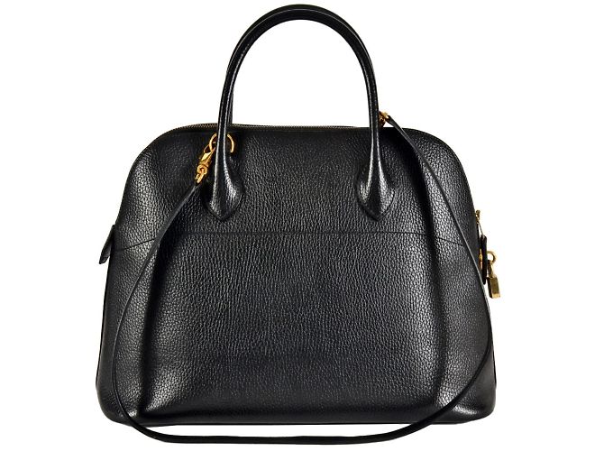 Hermès Borsa Hermes Bolide 35 in pelle Ardennes nera Nero - vista 3