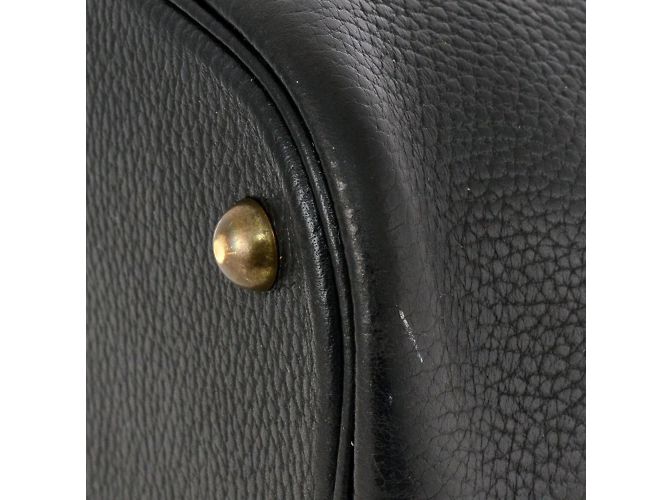 Hermès Borsa Hermes Bolide 35 in pelle Ardennes nera Nero - vista 5