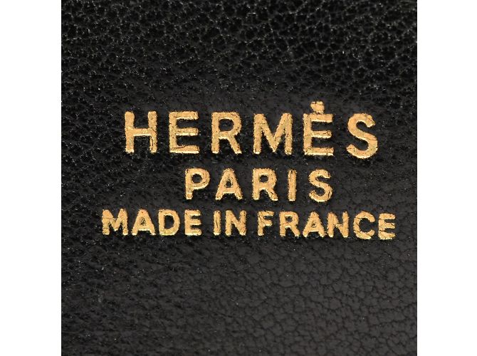 Hermès Borsa Hermes Bolide 35 in pelle Ardennes nera Nero - vista 7