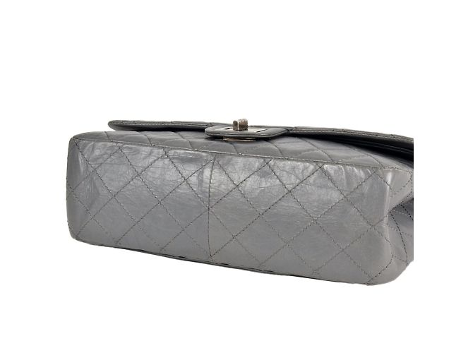 Sac à épaule à chaîne Chanel Matelassé Double Flap Marron - vue 4
