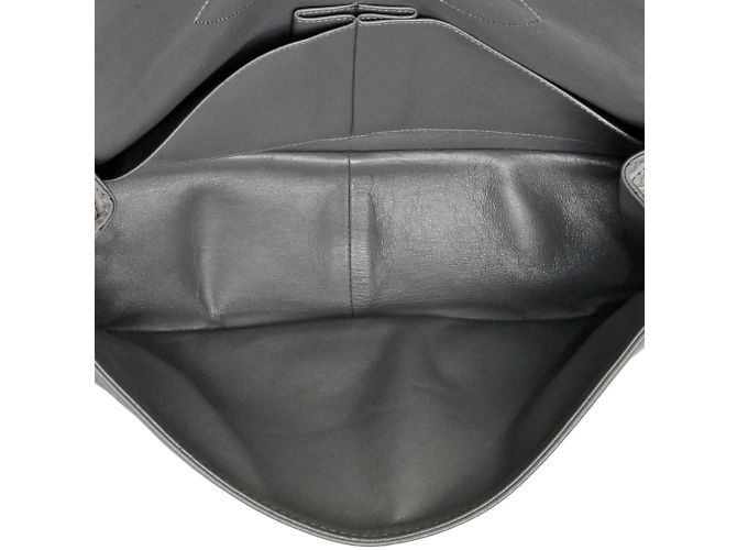 Sac à épaule à chaîne Chanel Matelassé Double Flap Marron - vue 7