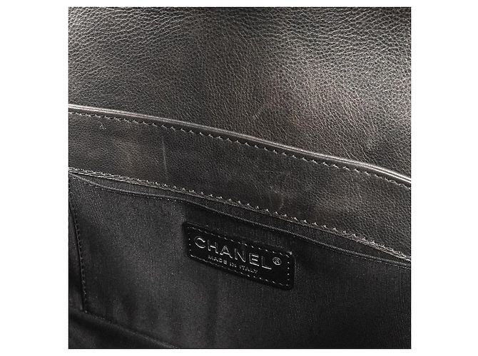 Borsa a Spalla Chanel Boy Nero - vista 6