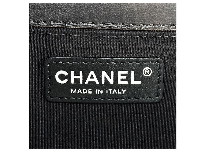 Borsa a Spalla Chanel Boy Nero - vista 7