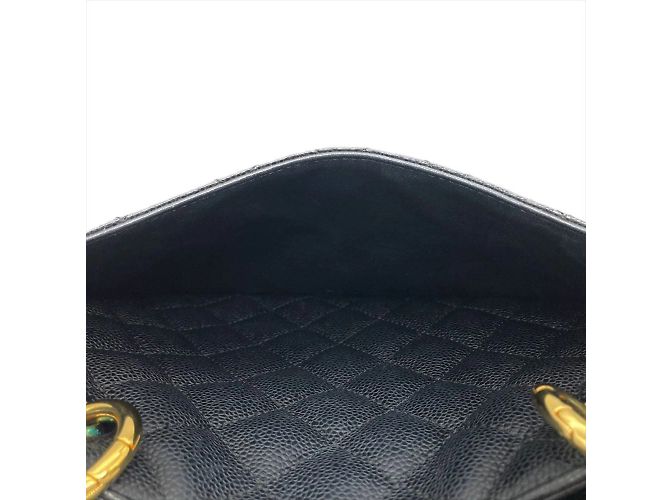 Borsa tote Grand GST Matelassé Chanel Nero - vista 10