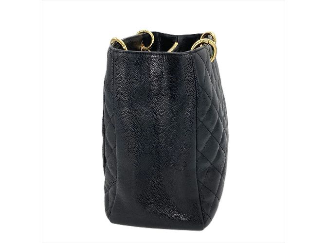 Borsa tote Grand GST Matelassé Chanel Nero - vista 3