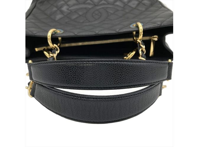 Borsa tote Grand GST Matelassé Chanel Nero - vista 5