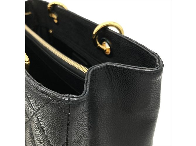 Borsa tote Grand GST Matelassé Chanel Nero - vista 6
