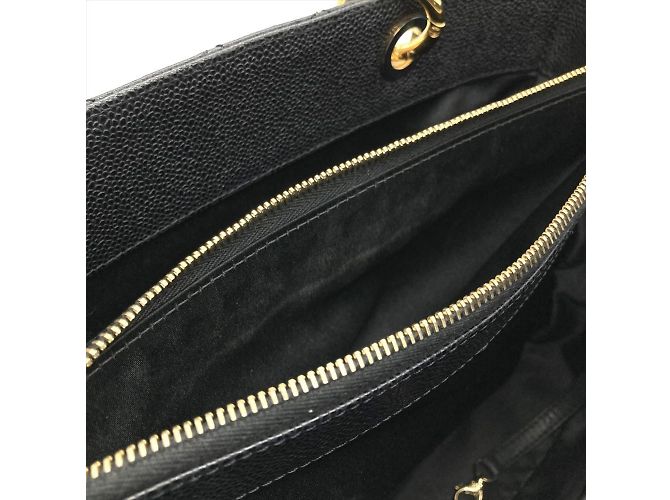 Borsa tote Grand GST Matelassé Chanel Nero - vista 8