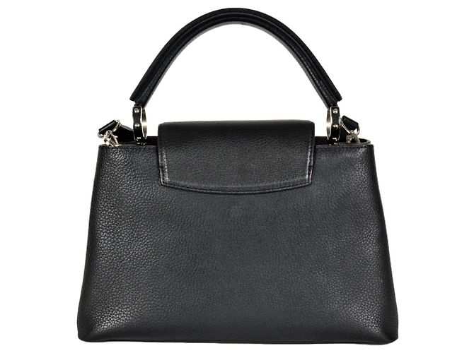 Borsa Louis Vuitton Capucines MM Nero - vista 3