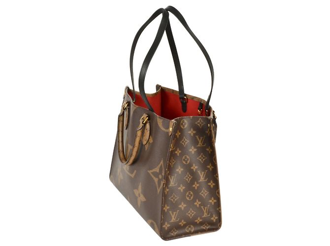 Borsa tote On the Go MM di Louis Vuitton Marrone - vista 2