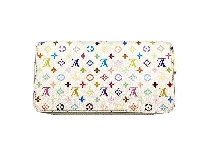 Louis Vuitton Monogram Multicolore Coin Purse White - view 2