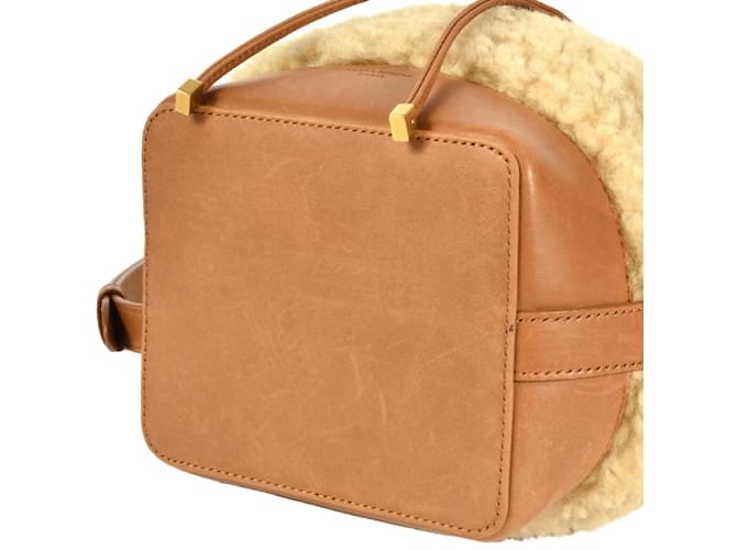 Borsa a mano Saint Laurent Emmanuel Beige - vista 4
