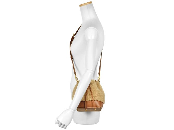 Borsa a mano Saint Laurent Emmanuel Beige - vista 7
