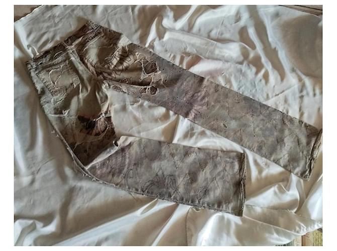 Jeans Roberto Cavalli Beige - vista 3