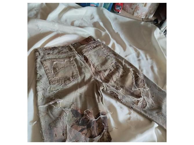 Jeans Roberto Cavalli Beige - vista 7