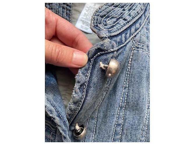 Marc Jacobs Jeansjacke hellblau Baumwolle - Ansicht 4