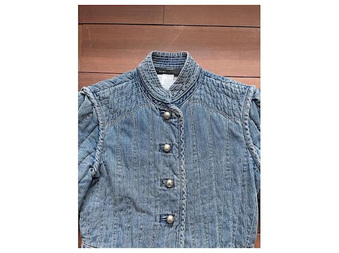 Marc Jacobs Jeansjacke hellblau Baumwolle - Ansicht 5