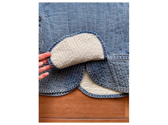 Marc Jacobs Jeansjacke hellblau Baumwolle - Ansicht 7