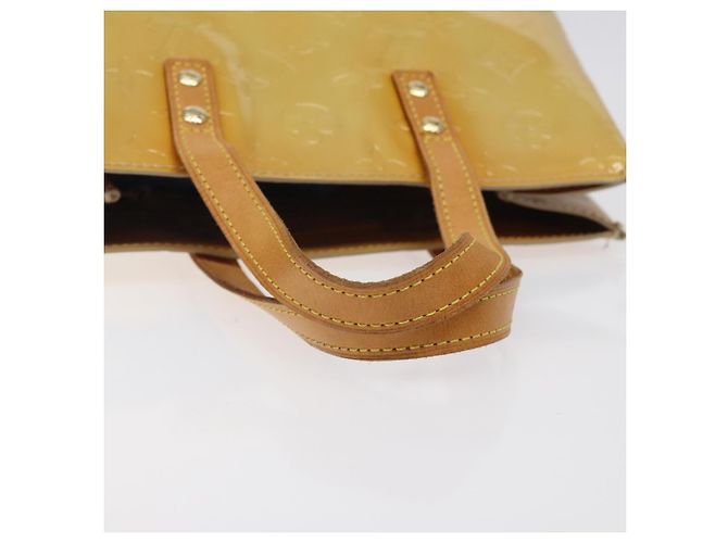 LOUIS VUITTON Monogram Vernis Reade PM Sac à main Beige M91334 LV Auth hk2627 - vue 7