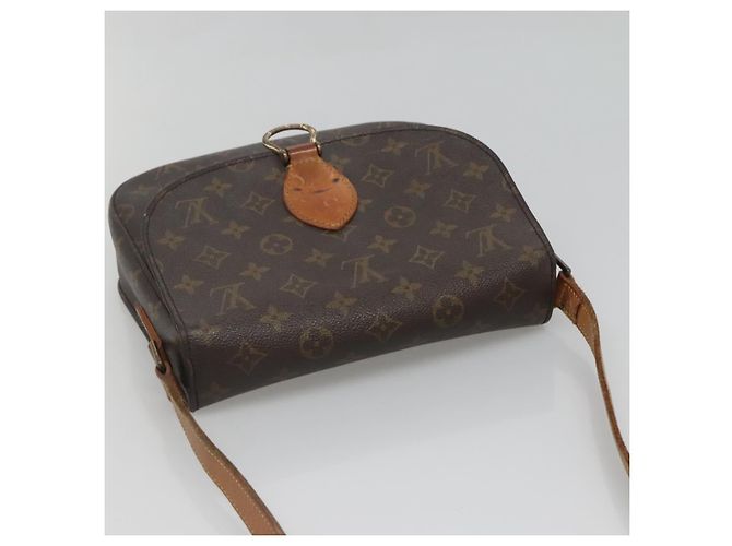 Saint-Cloud LOUIS VUITTON Monogram Saint Cloud GM Borsa a Spalla M51242 LV Auth 124259 Monogramma - vista 14
