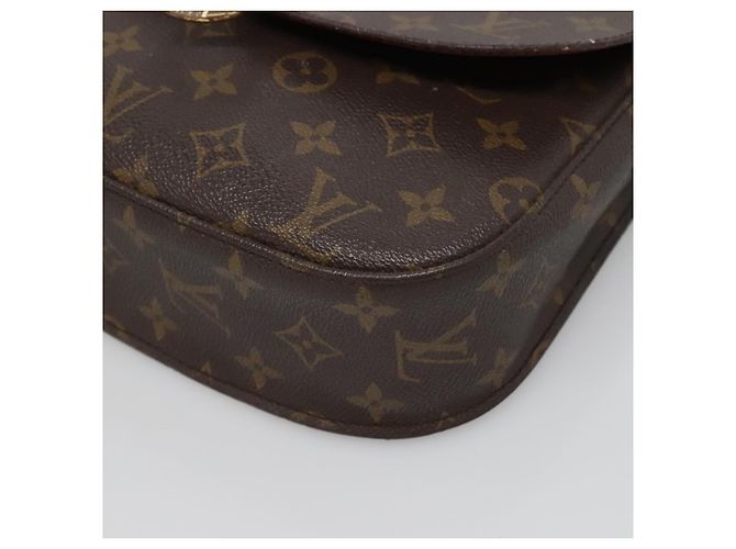 Saint-Cloud LOUIS VUITTON Monogram Saint Cloud GM Borsa a Spalla M51242 LV Auth 124259 Monogramma - vista 15