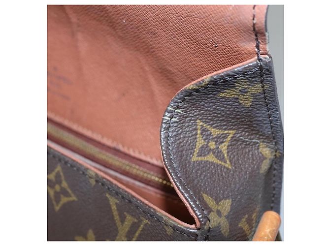Saint-Cloud LOUIS VUITTON Monogram Saint Cloud GM Borsa a Spalla M51242 LV Auth 124259 Monogramma - vista 9