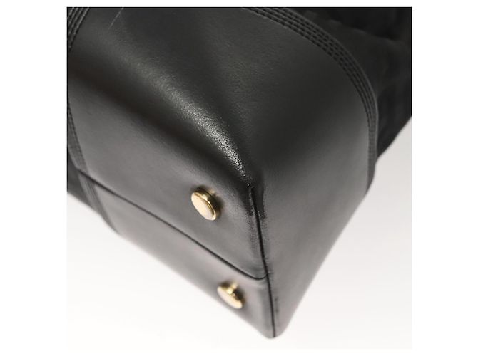 Borsa Tote GIVENCHY in tela nera e oro Auth am8454 Nero D'oro - vista 13