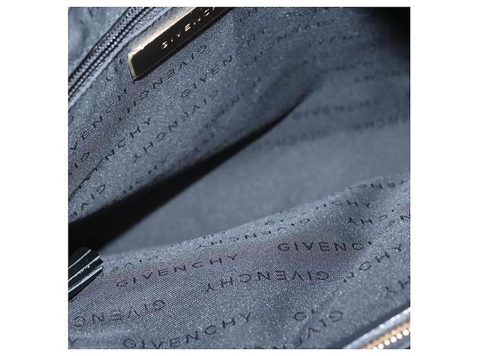 Borsa Tote GIVENCHY in tela nera e oro Auth am8454 Nero D'oro - vista 15