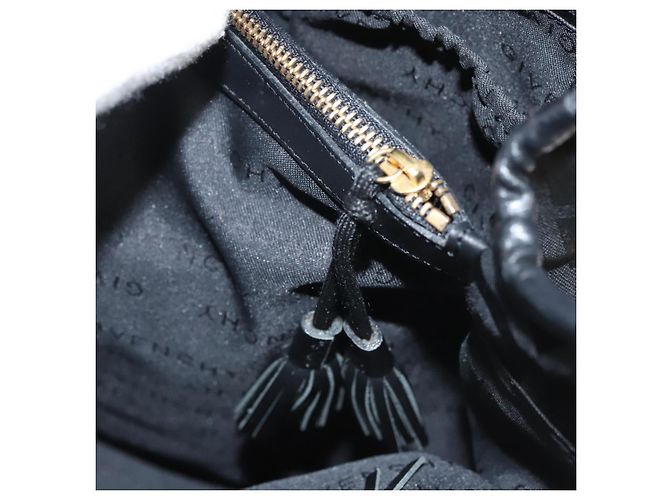 Borsa Tote GIVENCHY in tela nera e oro Auth am8454 Nero D'oro - vista 21