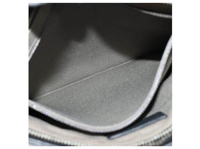 Borsa a spalla Salvatore Ferragamo in pelle nera argento autentica BA2153 Nero - vista 18
