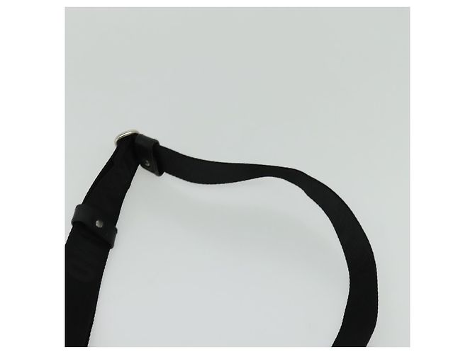 Borsa a spalla Salvatore Ferragamo in pelle nera argento autentica BA2153 Nero - vista 8