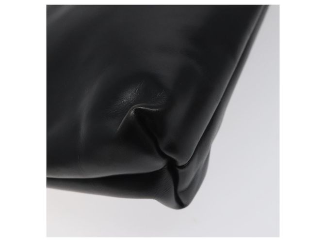 Borsa a spalla Salvatore Ferragamo in pelle nera e oro Auth 122966 Nero D'oro - vista 13