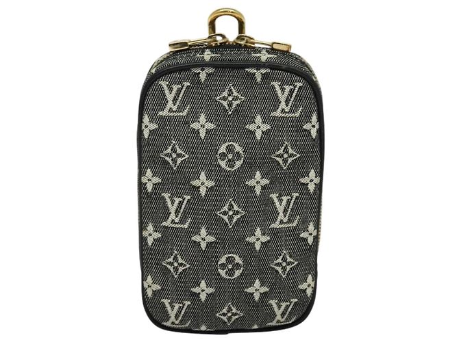 LOUIS VUITTON Pochette Digitale Mini US Monogramma Nero M92066 LV Auth 123305 - vista 13