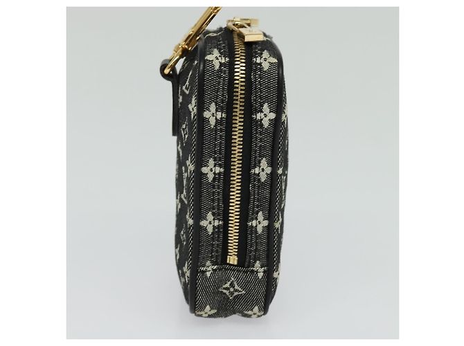 LOUIS VUITTON Pochette Digitale Mini US Monogramma Nero M92066 LV Auth 123305 - vista 3