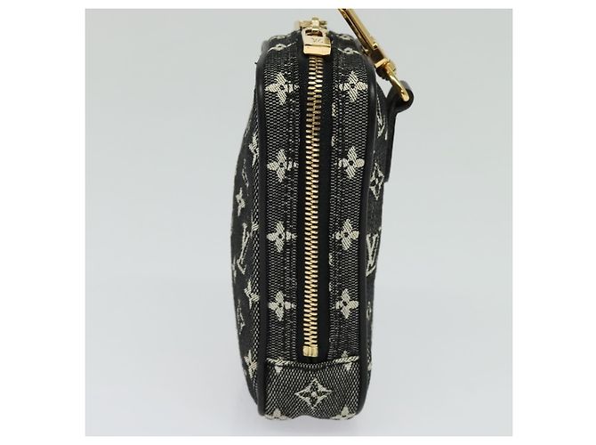 LOUIS VUITTON Pochette Digitale Mini US Monogramma Nero M92066 LV Auth 123305 - vista 4