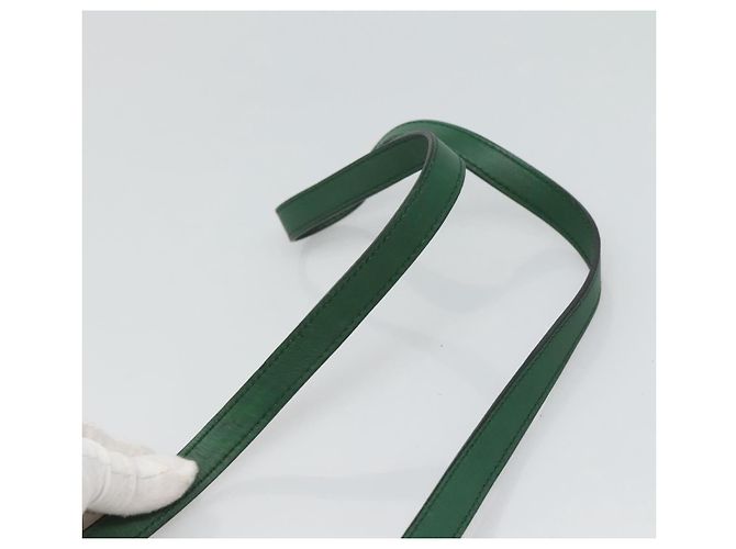 Céline Borsa a spalla CELINE in pelle verde oro Auth yk18399 D'oro - vista 8