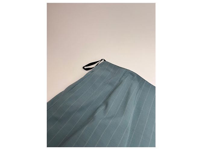 Vintage Givenchy Rock CL türkis Grün - Ansicht 5