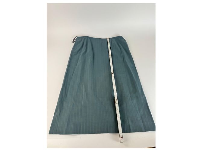 Vintage Givenchy Rock CL türkis Grün - Ansicht 7