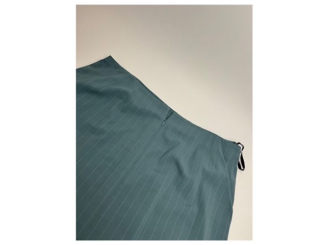 Vintage Givenchy Rock CL türkis Grün - Ansicht 9