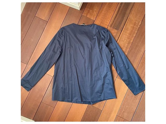 Túnica Cos Azul Oscuro Algodón Elastano Talla 38 Azul marino - vista 6
