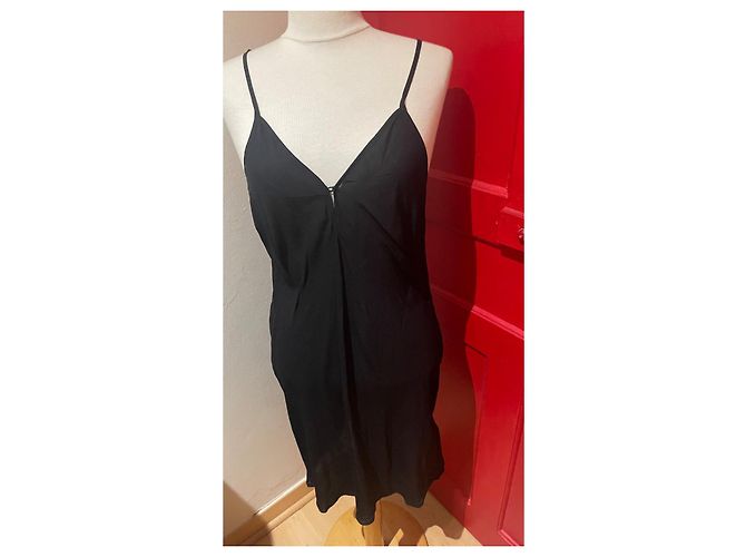 Maje Asymmetrisches Rüschen Maxikleid Blumenmuster Schwarz Mehrfarben - Ansicht 11