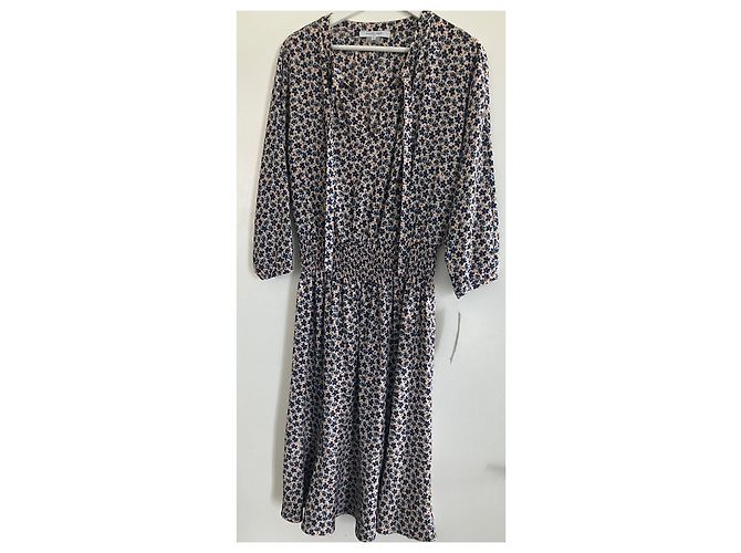 Gerard Darel Blumenkleid Gänseblümchen Print Polyester Größe 40 Mehrfarben - Ansicht 2