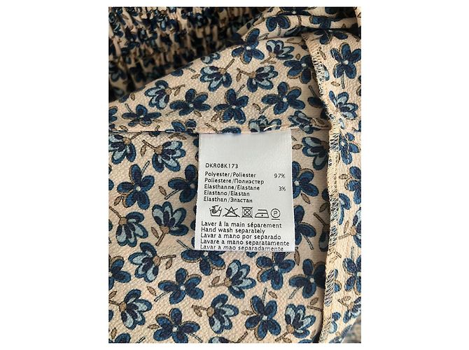 Gerard Darel Blumenkleid Gänseblümchen Print Polyester Größe 40 Mehrfarben - Ansicht 7