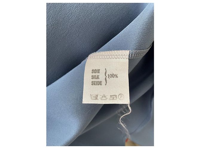 Autre Marque Blusa de seda Cocon Paris azul - vista 7