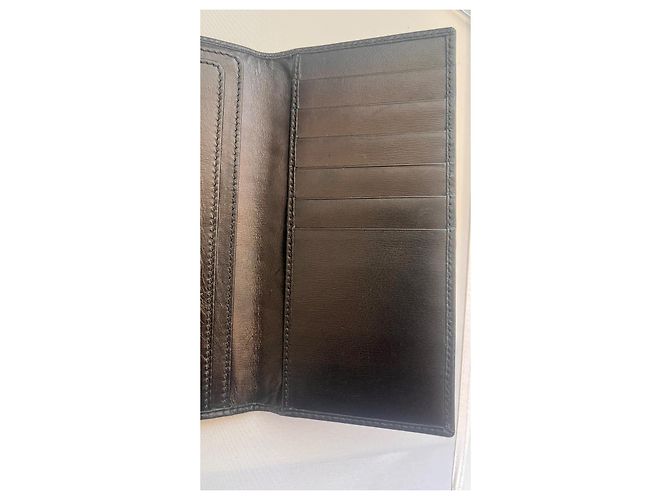 Gucci Black Leather Card Holder - view 3