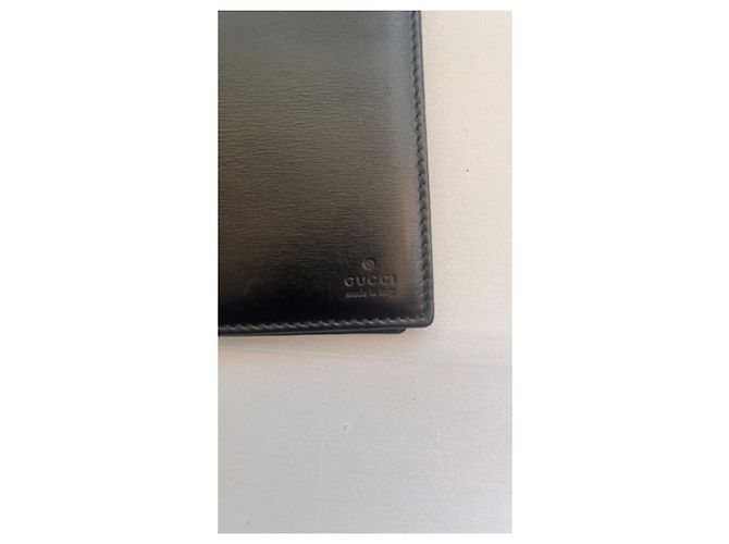 Gucci Black Leather Card Holder - view 5