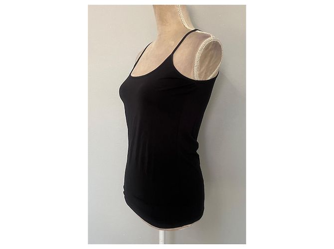 Top negro con tirantes Jil Sander - vista 2