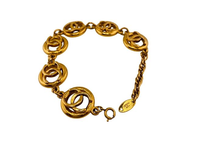 Timeless Bracciale in charm dorato Coco Mark CHANEL 1982 D'oro - vista 2